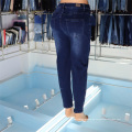 Frauen mit hoher Taille Stretch Jeans im Großhandel